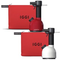 로라스타 IGGI 핸디형 스팀 다리미 여행용 휴대용 다리미 의류 관리, 화이트