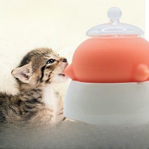 아기 고양이 우유 수유기 동시5마리가능 동물병원, 아이보리색 젖꼭지4개 (200미리)