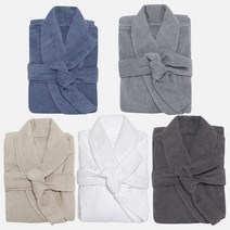 송월타월 프리미엄 호텔가운30수 40수, 고중량 네이비M