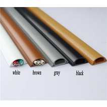 견고한 10 pcs ( 50 센치메터/개) 플라스틱 코드 덕트 커버 와이어 관리 케이블 Raceway