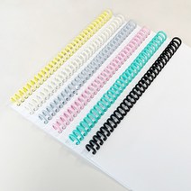 국산 루즈리프 바인더링 루즈링 10mm 12mm 14mm 16mm 30공 셀프제본, 옐로우