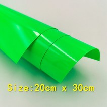 인조 열전달 비닐 다리미 티셔츠 직물 Cricut 필름 열 프레스 롤 HTV 인쇄 의류 Cameo DIY, Bright green 20x30cm