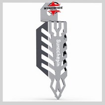 전기 자동차 액세서리 충격 흡수 칼집 바이크 오토바이 CNC 알루미늄 합금 후면 DIY 모터사이클 부속품, 01 WHITE