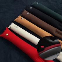 오프더프라임 1+1 차량용 알칸타라 스웨이드 틈새쿠션 사이드쿠션 (2개 1세트), 14.페라리, 블랙