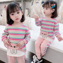 아기옷장 가을신상 냥냥츄리닝 여아상하복