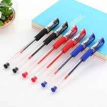 공장볼펜 직원펜 3색 젤 판촉물 젤펜 사장님펜 기본, 블랙(0247)