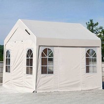 야시장천막 포장마차 노점 텐트 마당 주차천막 3x3, (3mX3m) 브라운