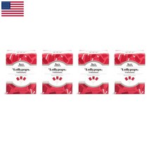 미국 sees candies 씨즈캔디 롤리팝 시나몬 흑설탕 캔디 사탕 238g 12개입 4팩, 4개