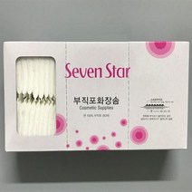 세븐스타 부직포 면화장솜 80매입, 상세페이지 참조