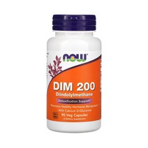 나우푸드 DIM 200 식물성 캡슐 90정, 1팩