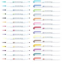 제브라 마일드라이너형광펜 35칼라, 1개, 골드(MGO)