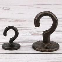 신주물음표고리(소/대)(옷걸이/다용도걸이/행거/훅/hook/신주고리/신주걸이/천정고리/가방고리/가구철물), 대