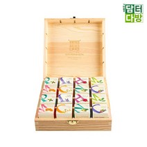 쌍계 큐브 우드 16p 선물세트 kyjwin*00964968zi, 쌍계명차  큐브우드 16p 선물세트