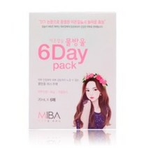 스킨닥터 미바 이온칼슘 물방울 식스데이 팩 20mlX6매, 스킨닥터 미바 이온칼슘 물방울 식스데이 팩1타, 1개, 스킨닥터 미바 이온칼슘 물방울 식스데이 팩 1타