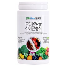 [이엠팜] EMK 복합유익균 식이균형식 - 특허미생물EMK8종균+17종혼합유산균, 600g, 1개