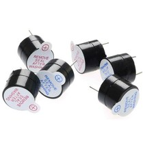 아두이노 피에조 부저 수동/능동 피에조 스피커 Active/Passive Piezo Speaker 4개 묶음 0.1%의 비밀, Passive(수동)