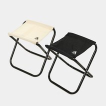 캠퍼필드 미니멀 폴딩 체어 캠핑 낚시의자 1+1 경량 캠핑용 휴대용 감성 폴딩 BBQ, 베이지1+1