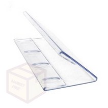 마켓프리 쇼케이스 양면 아크릴거치대 아크릴종이꽂이 아크릴쇼케이스