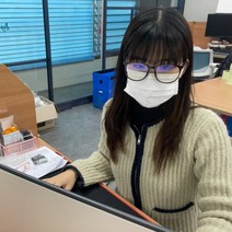 블루라이트 차단 둥근 동글이 뿔테 안경 안경테 블랙