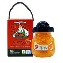 제주 한라봉차 천혜향차 레드향차 풋귤차 선물세트 320g, 레드향