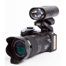 24X 광학 줌 전문 DSLR 카메라 사진 자동 초점 33MP 3 렌즈 1080P HD 디지털 비디오 캠코더 야외, 손전등으로, 중국, 64G SD 카드