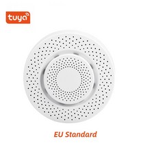 Tuya ZigBee 가연성 가스 연기 감지기 CO2 VOC 대기 질 스마트 라이프 App 제어 스마트 홈 보안 보호 경보, CHINA, EU
