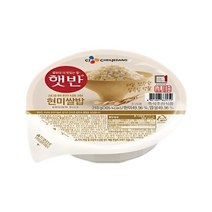햇반 현미쌀밥, 210g, 4개