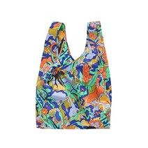 BAGGU [바쿠백] 휴대용 장바구니 접이식 시장가방 Aquarius 물병자리