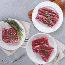 [KT알파쇼핑][우육미] 프라임 트러플 스테이크 (척아이롤 2팩+갈비살 1팩+살치살 1팩)