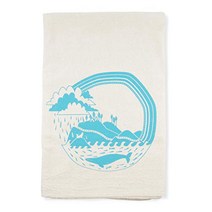 Pacific Coast Explorer Screen Printed Flour Sack Tea Towel, 본상품