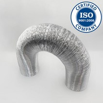 ISO인증 국산 알루미늄 후렉시블 닥트 호스 덕트 자재 자바라 주름관 250mm x 10M