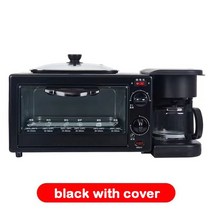 가정용 제빵 발효기 새로운 3 In 1 아침 식사 기계 빵 제조기 토스터 전기 미니 오, 01 Black_05 AU