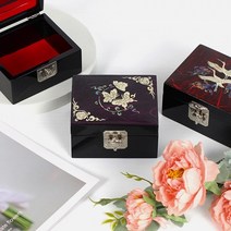 나전칠기 한지 미니자개함 10센티, 단품