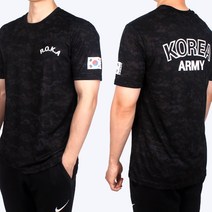 쿨론 ROKA 로카 반팔티 검정 디지털