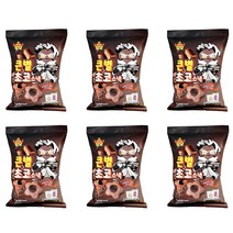 쿠키런 킹덤 큰별 초코스낵 간식거리 초코과자, 99g x 6개, 99g