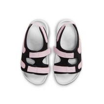 나이키 선레이 어저스트 6 스트랩 샌들 주니어 키즈 DX5545-001 블랙 핑크