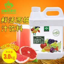 과즙음료수 생생함 겨울 참외즙 농축액 블랙 숲 농장 박과 이슬 과일주스 3KG 3560396150, 자몽 함 과육