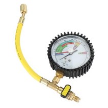 간편충전에어컨 질소 압력 테스터 조절기 R134a R22 R407C R410A 냉매 자동차 HVAC 게이지 도구, [01] as picture, 01 as picture