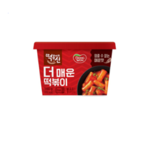 동원에프앤비 떡볶이의신 더매운 컵떡볶이, 160g, 1개