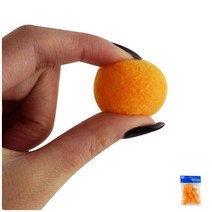 YOLOMAM 뿅뿅이30MM 주황 유치원만들기키트 만들기미술