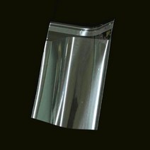 접착식 OPP봉투 포리백 18X23cm 접착4cm 200매 봉투 폴리백 포장 접착 택배 OPP 포리백 투명, 단품
