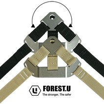 포레스트유 3WAY 타프 웨빙 메인 스트랩 스트링 멀티 끈, 3WAY 타프웨빙 메인 1개(블랙)