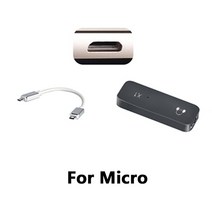 Xnyocn X1 헤드폰 증폭기 휴대용 DAC HIFI 증폭기 USB C 3.5mm 192kHz Amp Converter 3 인터페이스 For Android IOS Typec, 마이크로용 X1