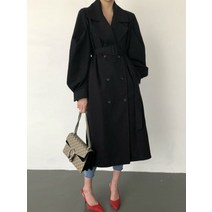 DAPANDA 2020 봄 가을 트렌치코트 여성 중키가 작은 무릎 위트모어 코트