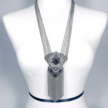 엔틱 공연목걸이 화려한 커스텀쥬얼리 2009162