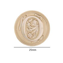 페인트 롤러 로라 붓 롤링 브러시 도장 셀프 인테리어 DIY 공예 라운드 골동품 유럽 편지 화재 직경 25mm 씰링 왁스 스탬프 카드 저널링 문구 만들기, [01] O