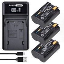 후지필름 X-H2S X-H2 X-T5 X-S20 X-T4 GFX 50SII GFX100S 용 NP-W235 배터리 및 충전기, 03 3Battery 1Charger