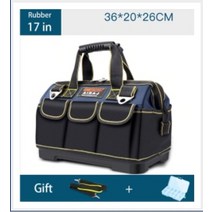 tool bag electrician tools carpentry hardware repair 휴대용 스토리지 주최자 box work spanner toolbox kitbag bi, 17인치