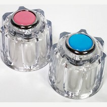 냉온수 손잡이 사우나 목욕탕 샤워장 손잡이 투명 수도구분, 상품선택