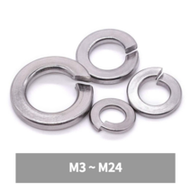 스텐 스프링 와셔 와샤 풀림방지 사이즈 m3부터 m24 스텐레스 스테인레스, 스텐 스프링와셔, M22